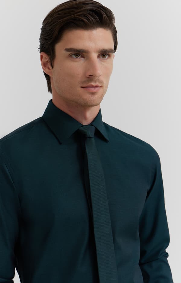 Skjorta i ekologisk bomull 164-170/41