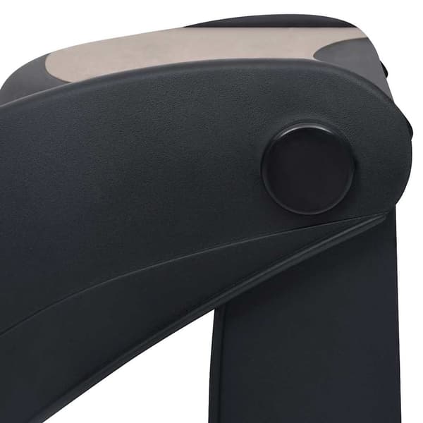 vidaXL foldbar hundetrappe med 3 trin, sort