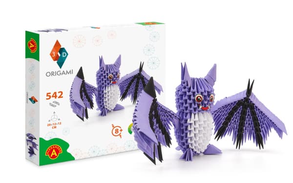 Origami 3D - Flagermus