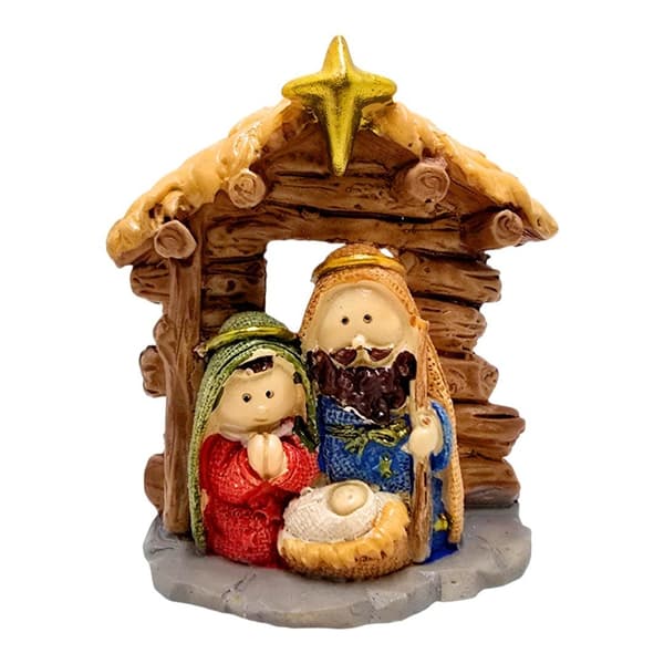 Julekrybbefigur 7 cm