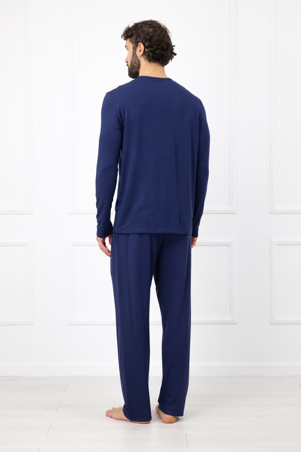Amigo herrpyjamas långärmad, långbyxor M