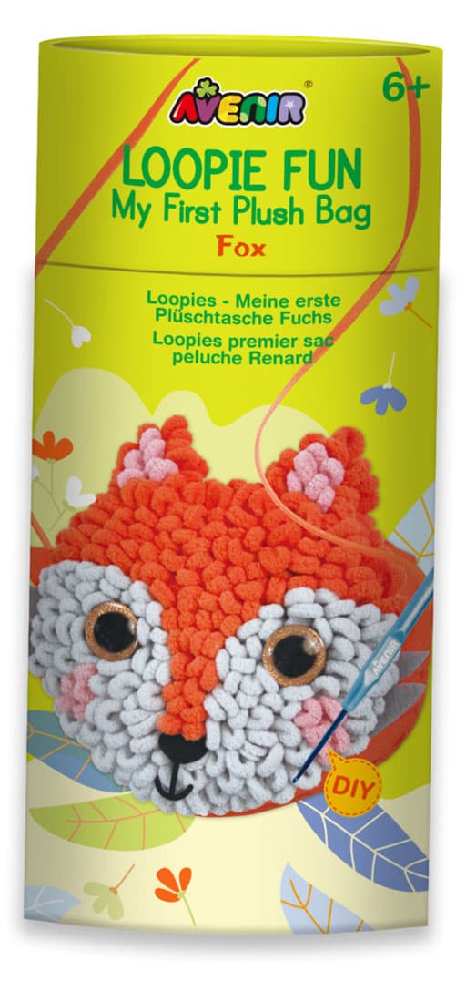 Min första plyschväska. Fox