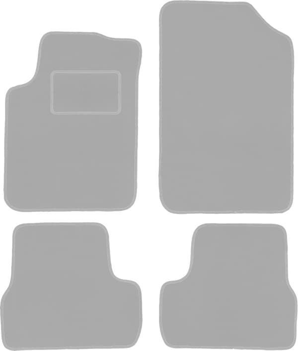 Grå bilmåtter til: Citroën C3 I hatchback (2002-2009)