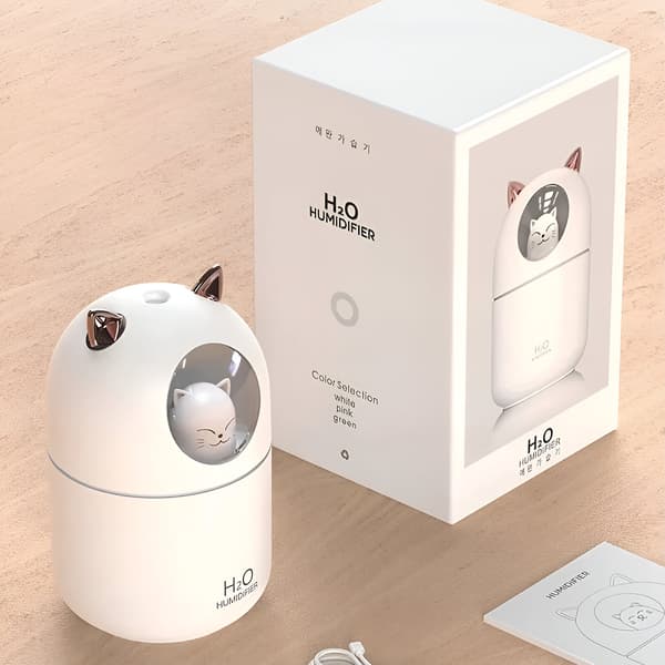 Meng MAO A205 mini luftfuktare vit