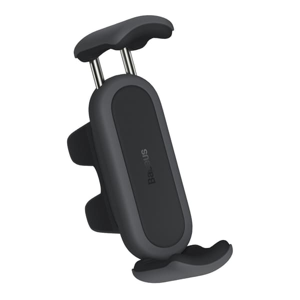 Steel Cannon 2 smartphone-holder til luftventil, sort