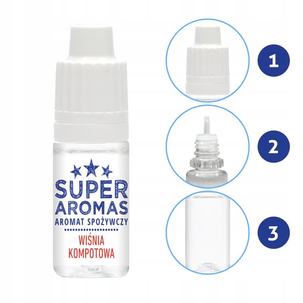 Superaromas Madsmag Kirsebærkompot 10 ml