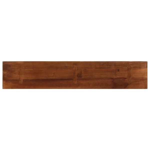 vidaXL bordplade 140x40x2,5 cm rektangulær massiv genbrugstræ
