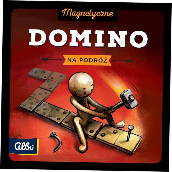 Magnetiska spel. Domino. Brädspel. Albi