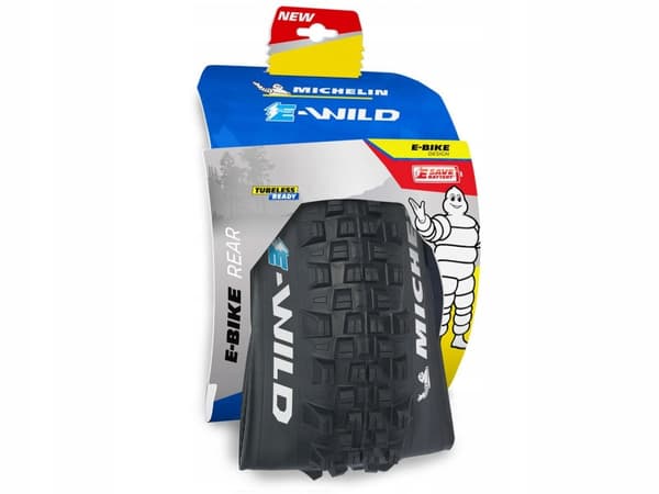 MICHELIN E-WILD 27.5X2.80 Foldbart Fordæk til Cykel TL Ready E-BIKE