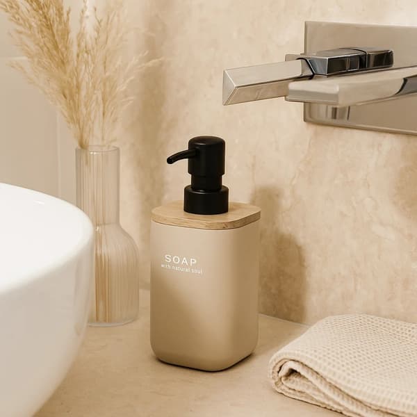 Liso beige sæbedispenser