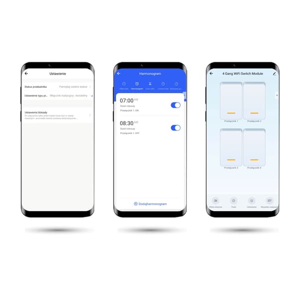 TUYA 4-kanals Wifi-belysningscontroller