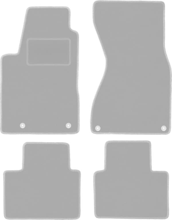 Grå bilmåtter til: Audi A8 D2 sedan (1994-2002)