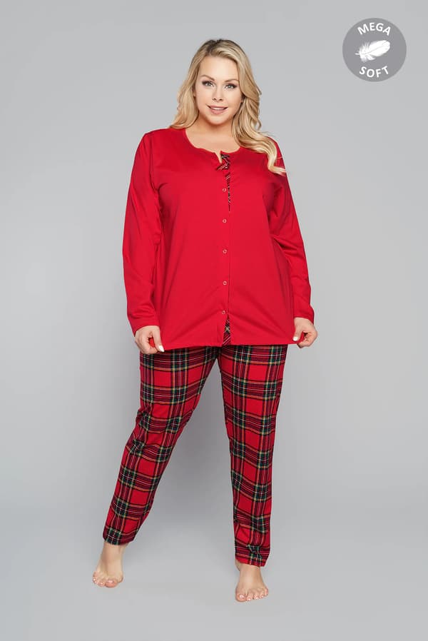 Zorza dampyjamas långärmad, långbyxor M