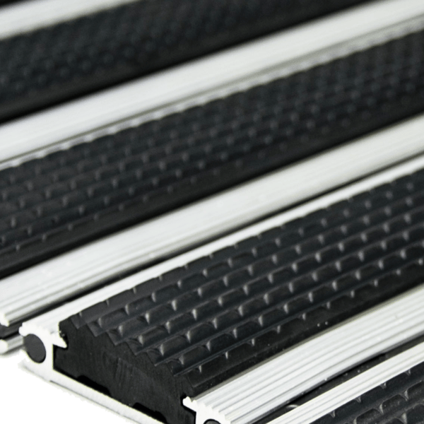 Aluminiumsystem gummidörrmatta C12 80x50