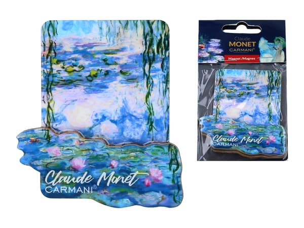 Carmani, magnet - Claude Monet/åkander