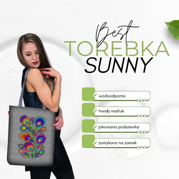 SUNNY lærredstaske - Hanka