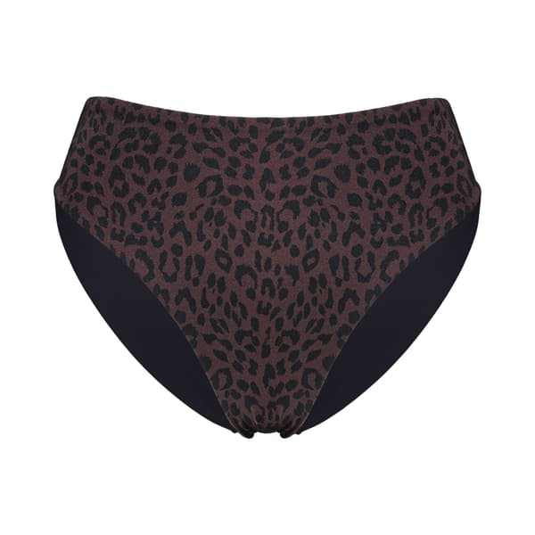 BASE Esotiq leopard bikinitrusse | brun S