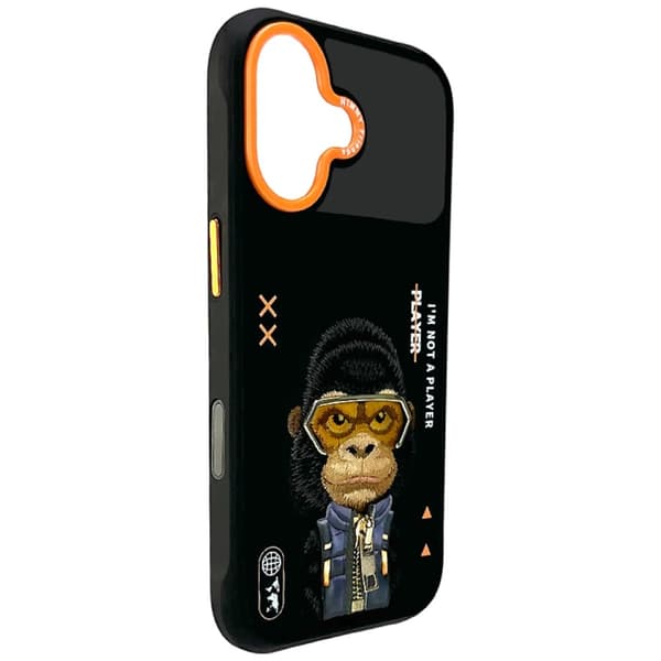 Nimmy Cool&Cute 2.0 Gorilla-cover til iPhone 17, sort
