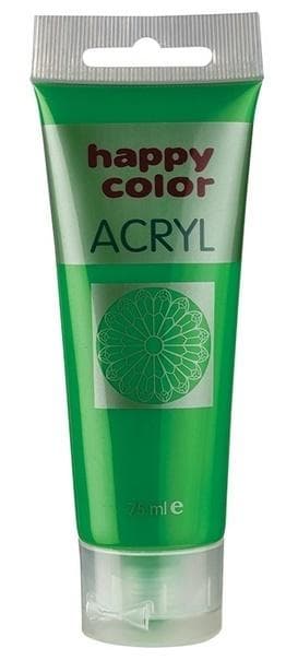 Akrylmaling 75ml grøn HAPPY COLOR