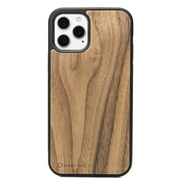 Træcover til iPhone 12 / 12 Pro AMERIKANSK VALNØD