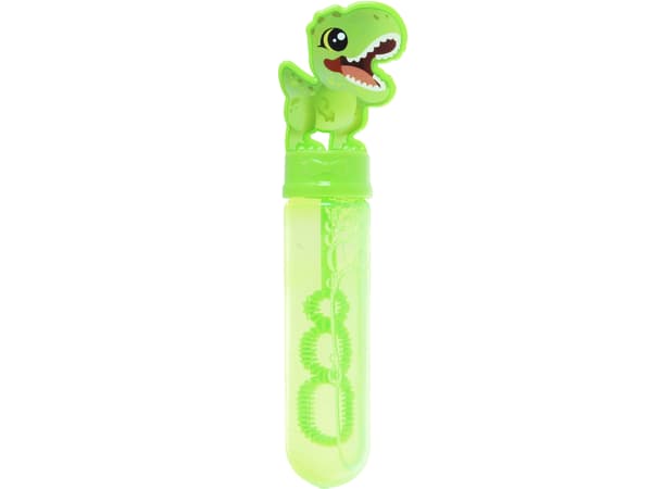 Dinosaurie-såpbubblor för att blåsa bubblor 14 cm dinosaurielekset