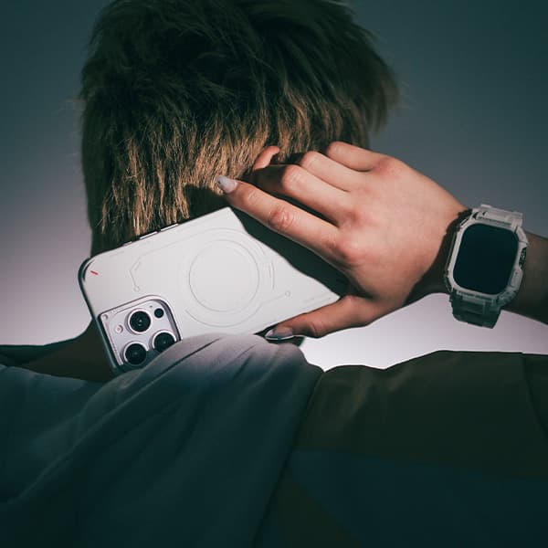 Skinarma Mecha MagSafe-etui til iPhone 16 Pro Max Olivengrøn