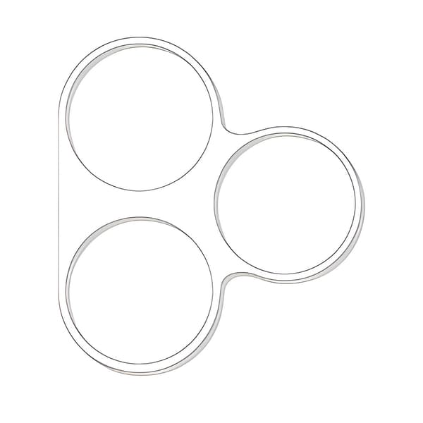 Realme Note 50 -kamera karkaistusta lasista, läpinäkyvä
