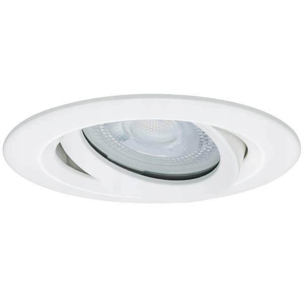 Light Prestige Lagos Vit Rund Aluminium GU10 Infälld Ögla