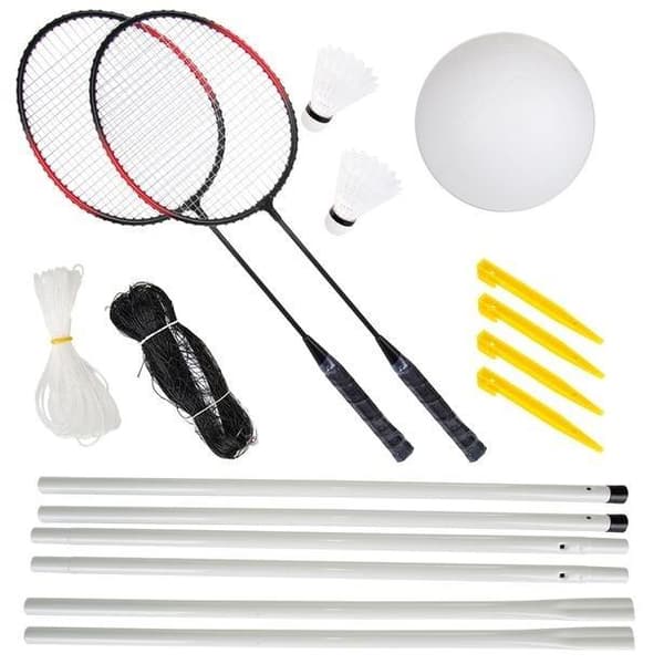 6-i-1 badminton- och volleybollset