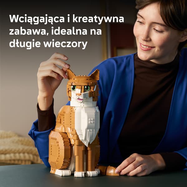 LEGO Ideas Ingefära Katten 1755 Delar Set (21376)