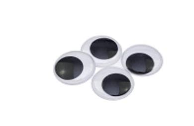 Bevægelige øjne 30 mm 4 stk.