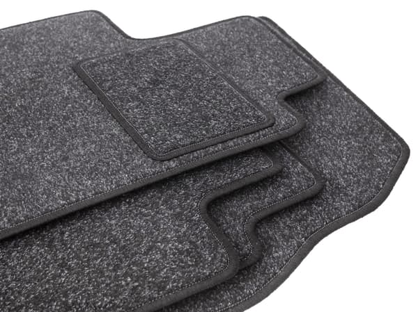 Velour-auton matot: BMW 1 E81 hatchback (2004-2011) antra