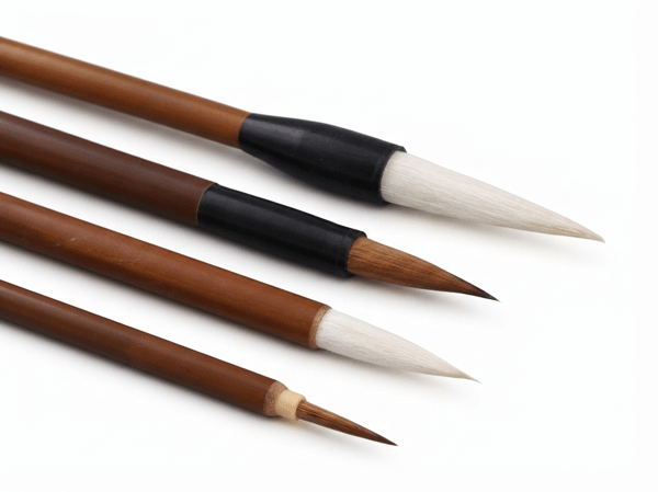 Set med 4 kalligrafipenstar