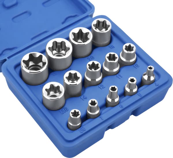 Torx topnøglesæt 14 dele KD10335