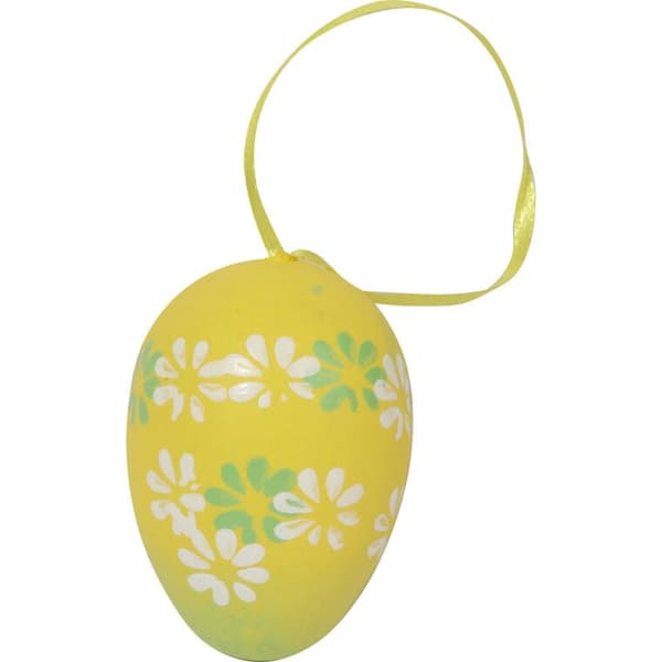 Ägg med blomhängen, set om 6 stycken, 6 cm