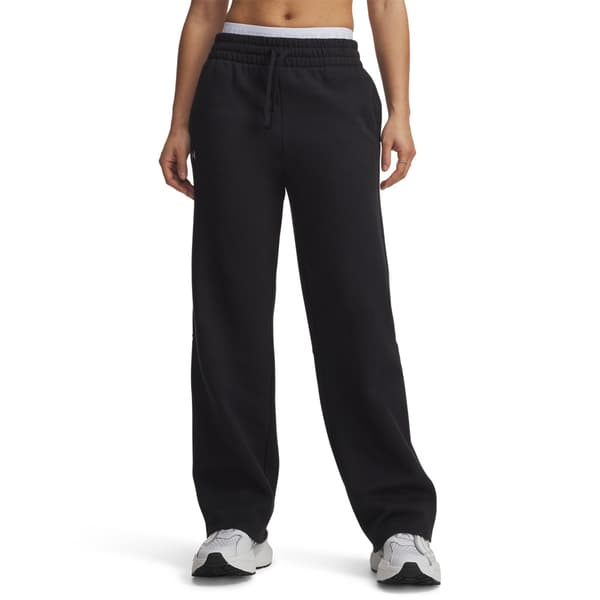 Rival Flc Straight Pants S Dame Joggingbukser