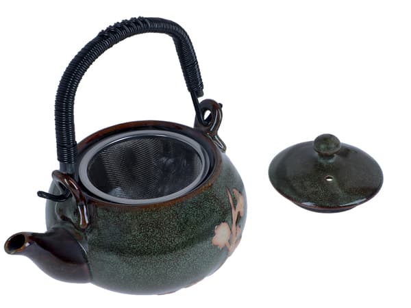 Keramisk elkedel med infuser