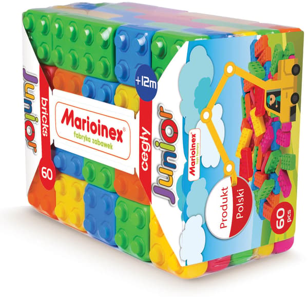 Marioinex Junior Byggeklodser 60 Stykker