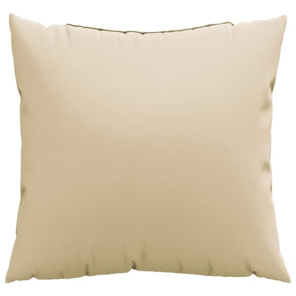 vidaXL sofahynder, 4 stk., beige, 60x60 cm, stof