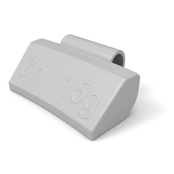 ZINKKLIPPEDE LODER TIL ALUMINIUMSFÆLGE ALU-LODER 15G 100 STK.