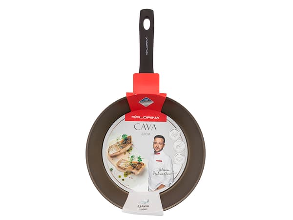 Cava Aluminium Stegepande 22cm