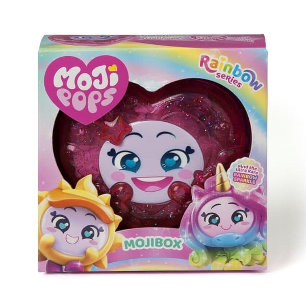 Magic Box: MojiPops Rainbow-serien - 1x hjerte + 2x mixfigur