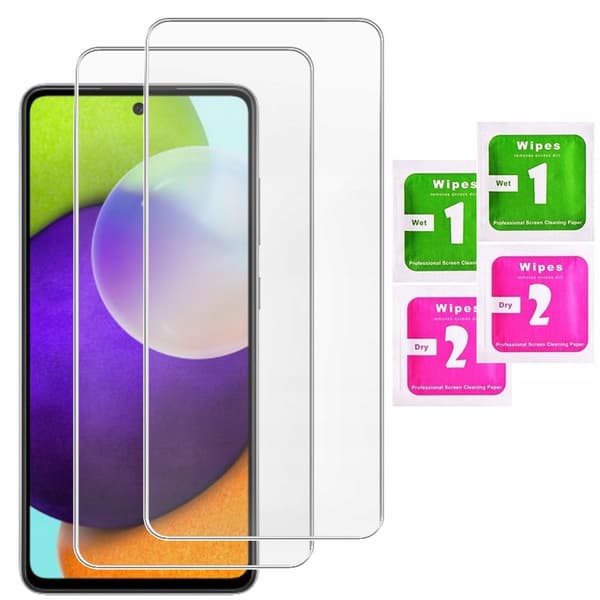 2x Härdat glas för Samsung Galaxy A52 | 2-pack
