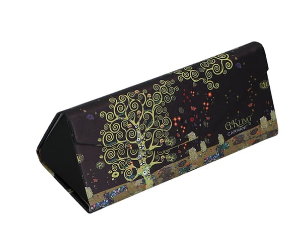 Foldbart brilleetui - G. Klimt, Livets træ (CARMANI)