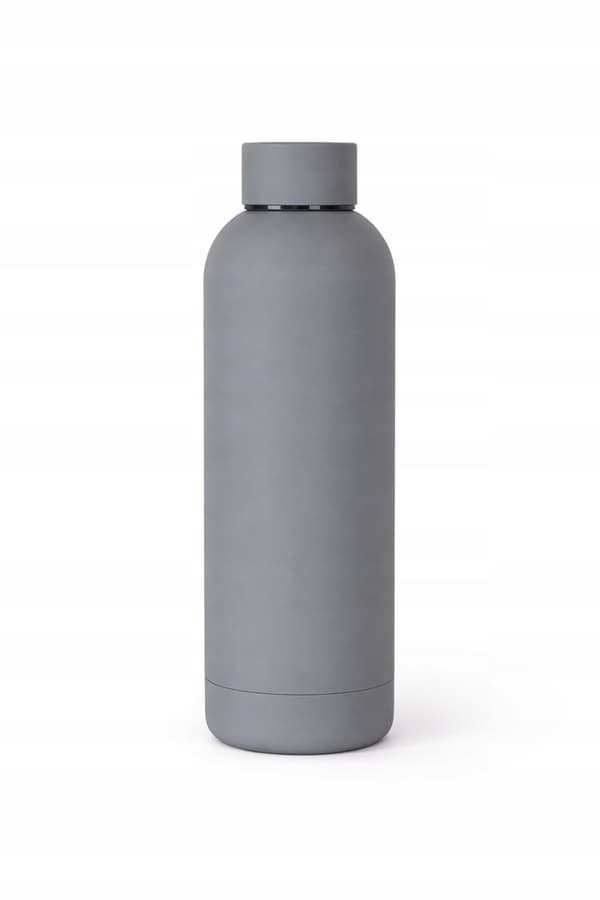 500 ml ståltermosflaska för varma och kalla drycker, grå