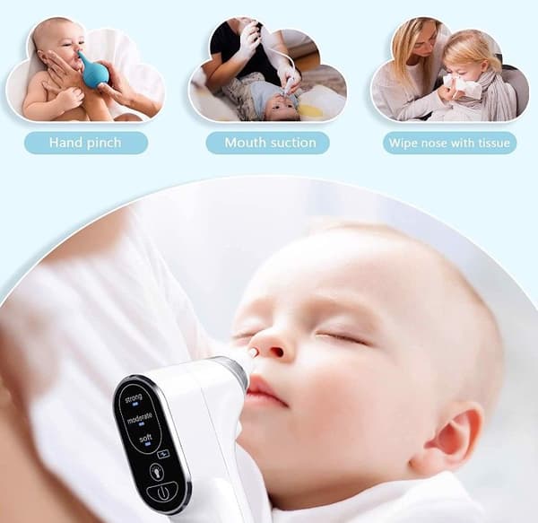 Elektrisk babysug LED-lampa