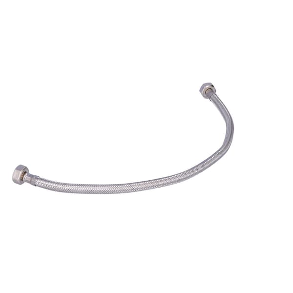 Viper Plus 1/2" rustfrit stålflettet W-W gevindslange - L 50