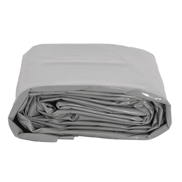 vidaXL Pressu, harmaa, 5x7 m, 600 g/m²