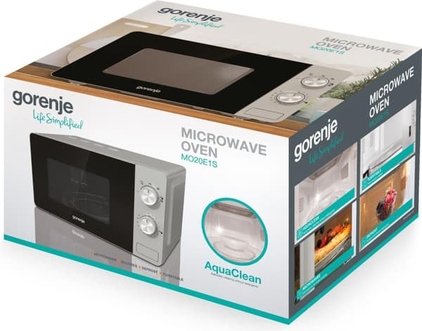 Gorenje MO20E1S Silver Mikrovågsugn