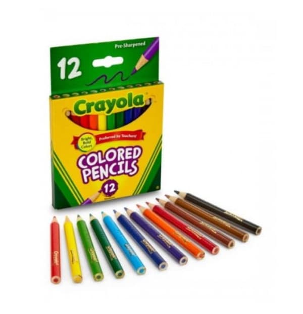 CRAYOLA mini farveblyanter 12 farver